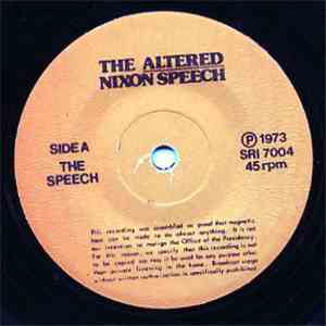 Richard Nixon - The Altered Nixon Speech