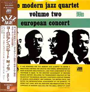 The Modern Jazz Quartet - European Concert: Volume Two