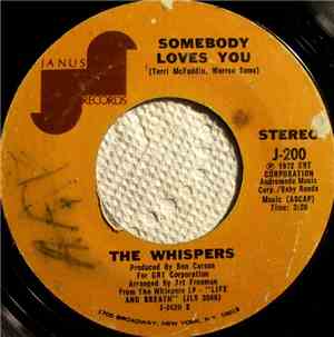 The Whispers - Somebody Loves You / Can We Love Forever