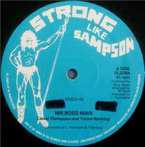 Linval Thompson And Trevor Ranking / Barnabous - Mr Boss Man / Stop Pushing ...