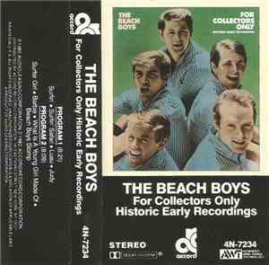 The Beach Boys - For Collectors Only / Historic Early Recordings