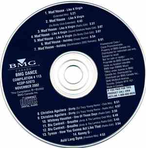 Various - BMG Dance Compilation # 113