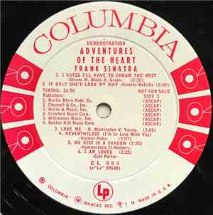 Frank Sinatra - Adventures Of The Heart