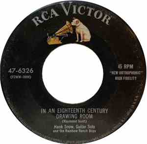 Hank Snow And His Rainbow Ranch Boys - In An Eighteenth Century Drawing Roo ...