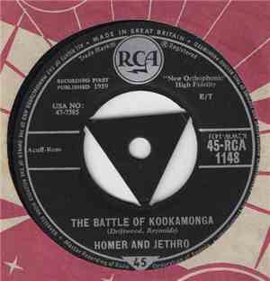 Homer And Jethro - The Battle Of Kookamonga