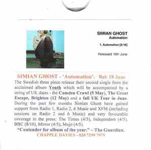 Simian Ghost - Automation