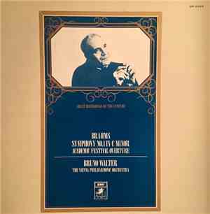 Brahms - The Vienna Philharmonic Orchestra, Bruno Walter - Symphony NO. 1 / ...