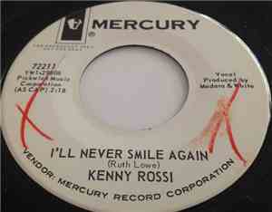 Kenny Rossi - I'll Never Smile Again