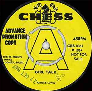 Ramsey Lewis - Girl Talk / Dancing In The Street