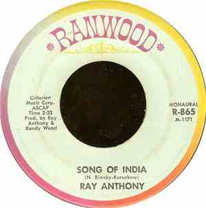 Ray Anthony - Song Of India / Sidewalks Of New York