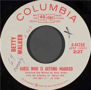 Betty Walker - Hum-Hum-Hum
