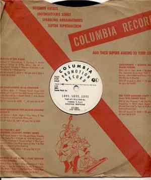 George Morgan  - Love, Love, Love / The First Time I Told You A Lie