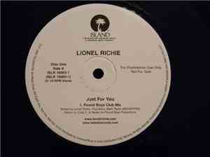 Lionel Richie - Just For You - The Dance Remixes