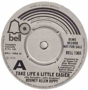Rodney Allen Rippy - Take Life A Little Easier