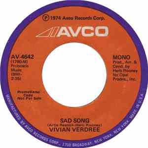 Vivian Verdree - Sad Song