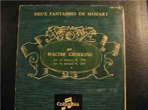 Walter Gieseking - Deux Fantaisies De Mozart