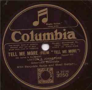 Layton & Johnstone - Why Do I Love You? / Tell Me More