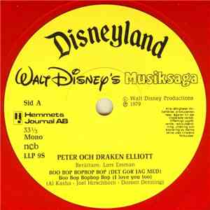 Unknown Artist - Walt Disney's Musiksaga - Peter Och Draken Elliott