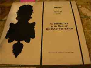 Various - An Introduction To The Music Of The Twentieth Century