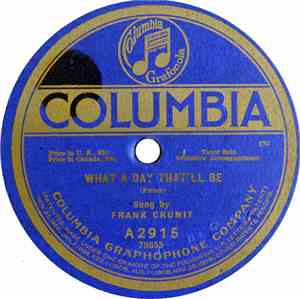 Frank Crumit / Peerless Quartette - What A Day That'll Be / Jean