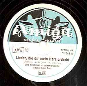 Klaus Gross, Orchester Gerd Natschinski - Lieder, Die Dir Mein Herz Erdacht ...