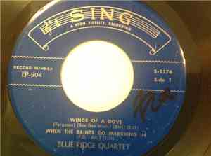 The Blue Ridge Quartet - Wings of a dove