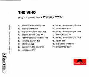 The Who - Original Sound Track Tommy (CD1)
