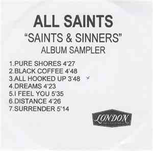All Saints - Saints & Sinners
