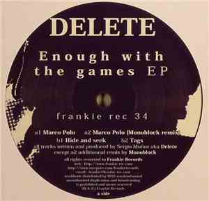 Delete - Enough With The Games EP