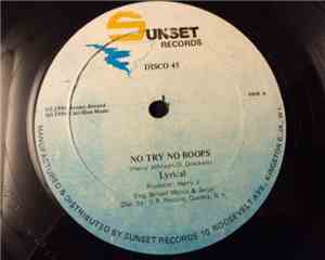 Lyrical, Red Dragon - No Try No Boops / Nah Get Nutten