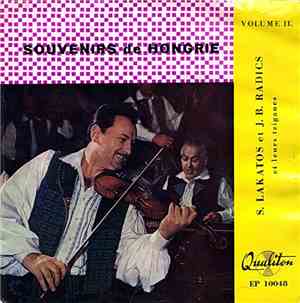 S. Lakatos Et J. B. Radics - Souvenirs De Hongrie Volume II