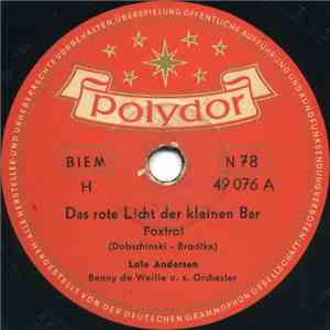 Lale Andersen - Das Rote Licht Der Kleinen Bar / Ich Werd' Mich An Den Jonn ...