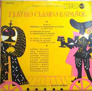 Lope de Vega, Tirso De Molina, Pedro Calderón De La Barca - Teatro Clásico  ...