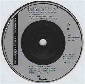 Produced By Steve Levine - Believin' It All
