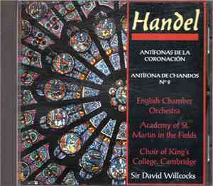 Handel -  English Chamber Orchestra, Academy Of St. Martin-in-the-Fields, C ...