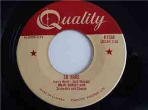 Jimmy Dorsey With Orchestra And Chorus - So Rare