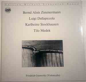 Bernd Alois Zimmermann, Luigi Dallapiccola, Tilo Medek, Karlheinz Stockhaus ...