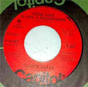 Corey Blake - Your Love Is Like A Boomerang