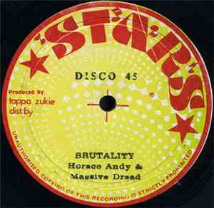 Horace Andy / Massive Dread - Brutality / No More Ship To Roar