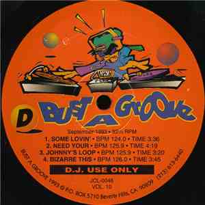 Johnny Loopz - Bust A Groove Vol. 10