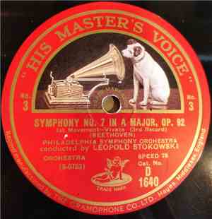 Philadelphia Symphony Orchestra Conducted By Leopold Stokowski - Symphony N ...
