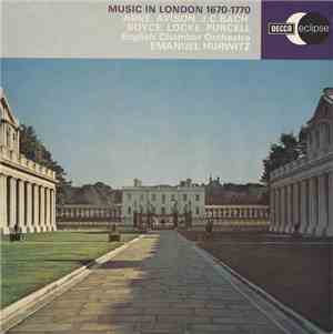 English Chamber Orchestra, Emanuel Hurwitz - Music In London 1670-1770