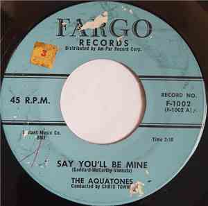 The Aquatones - Say You'll Be Mine/So Fine