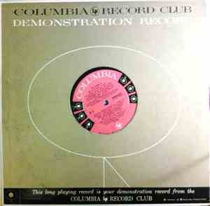 Various - Columbia Record Club Demonstration Record
