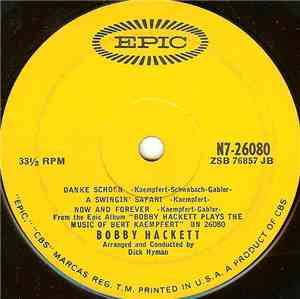 Bobby Hackett - Bobby Hackett Plays The Music Of Bert Kaempfert