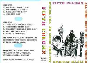 Fifth Column - All-Time Queen Of The World