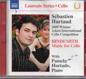 Hindemith, Sébastien Hurtaud, Pamela Hurtado - Music For Cello