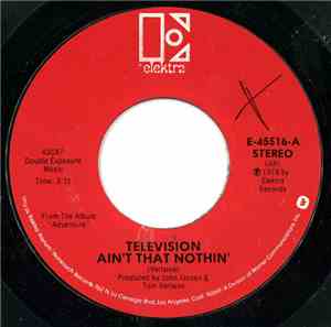 Television - Ain't That Nothin'