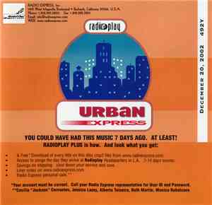 Various - Radioplay - Urban Express - 492Y - December 20, 2002