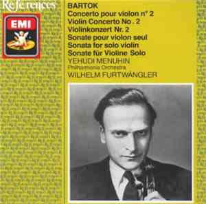 Bartok, Yehudi Menuhin, Philharmonia Orchestra, Wilhelm Furtwängler - Conce ...